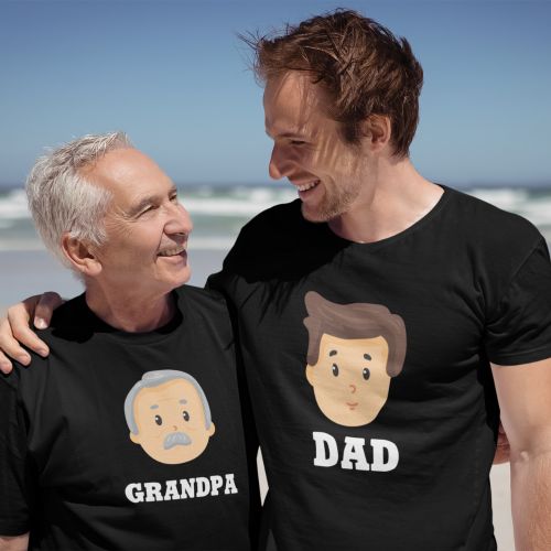 Grandpa Dad Son Family T-shirts