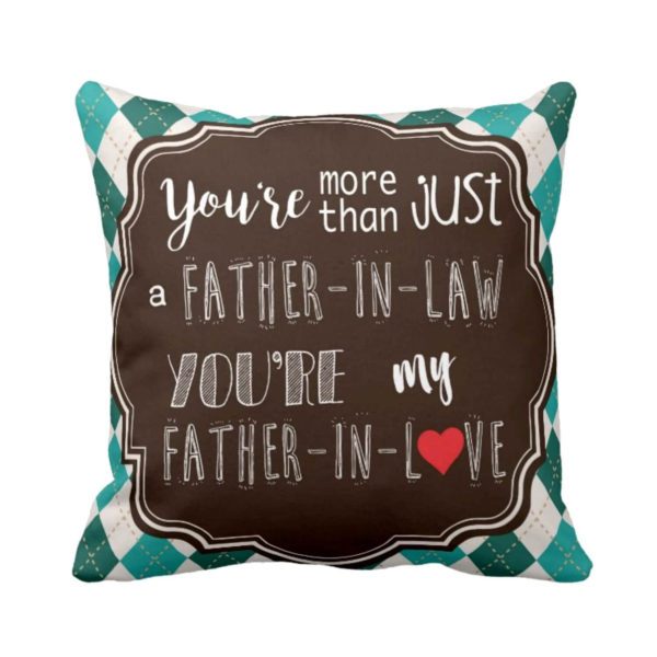 father in law cushion cover