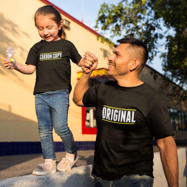 Dad and daugther tshirt