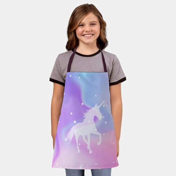 Unicorn Printed Apron