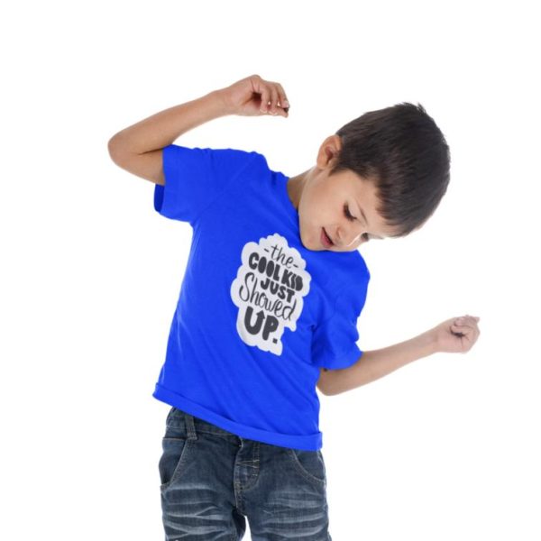 the cool kid just so up Printed T-Shirt