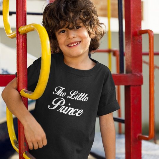 The Little Prince Boy's Printed Cotton Kids T-Shirt