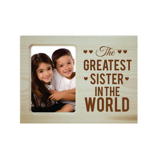 Greatest Sister In The World Photo Frame